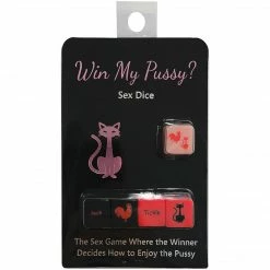 Romance Boutique Secrets Bedroom Toys WIn My Pussy Sex Dice