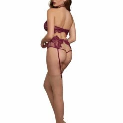 Romance Boutique Secrets PAGE PERFECT LACE TEDDY