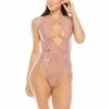 Romance Boutique Secrets Romantic Lace And Mesh Teddy