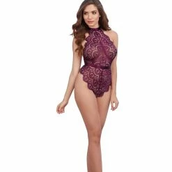 Romance Boutique Secrets PAGE PERFECT LACE TEDDY