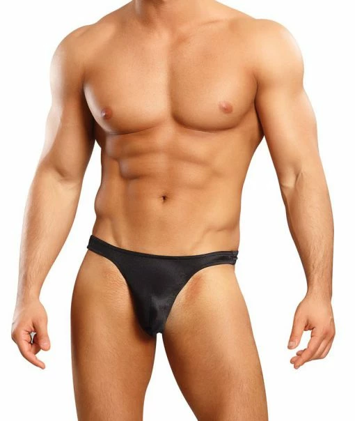 Romance Boutique Secrets Lingerie Satin Spandex Bong Thong