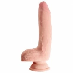 Romance Boutique Secrets King Cock Plus 9" Triple Density Cock With Balls