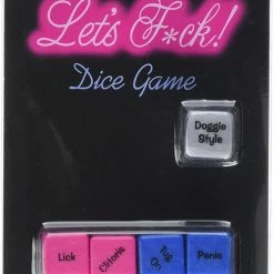 Romance Boutique Secrets Lets F*ck Dice Game