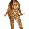 Romance Boutique Secrets Plus Leopard Print Cougar Costume Costumes