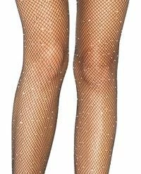 Romance Boutique Secrets RHINESTONE SUSPENDER PANTYHOSE
