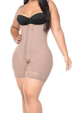 Romance Boutique Secrets Body Shapers SMART FIT CURVE EXTRA HIP AND BUTT STRETCH BBL POST OP MID THIGH FAJA STAGE 2
