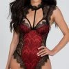 Romance Boutique Secrets STUNNING LACE HARNESS TEDDY Lingerie