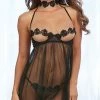 Romance Boutique Secrets THORN OR A ROSE BABYDOLL SET