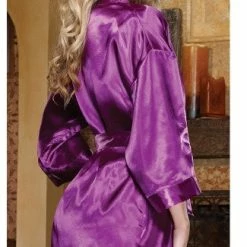 Romance Boutique Secrets Lingerie CHARMEUSE BABYDOLL AND MATCHING ROBE