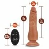 BLUSH Dr. Skin - 9 Inch 10 Function Wireless Remote Dildo - Mocha