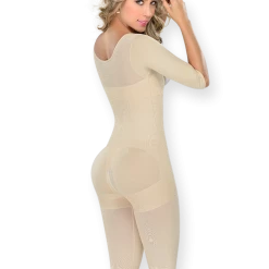 Romance Boutique Secrets Stage 2 Long Leg Girdle With Sleeves Body Shapers