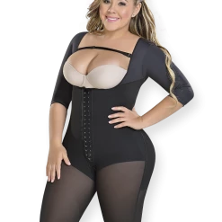 Romance Boutique Secrets Stage 2 Long Leg Girdle With Sleeves Body Shapers