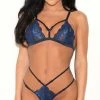 Romance Boutique Secrets NAVY DREAMS BRA SET