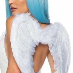 Romance Boutique Secrets FOREVER DREAMING ANGEL FEATHER WINGS Costumes