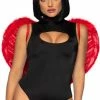 Romance Boutique Secrets RED FEATHER WINGS