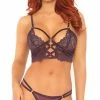 Romance Boutique Secrets Lingerie ALLURE ME LACE BRALETTE SET