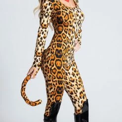 Romance Boutique Secrets Costumes SEXY COUGAR COSTUME