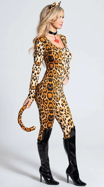 Romance Boutique Secrets Costumes SEXY COUGAR COSTUME
