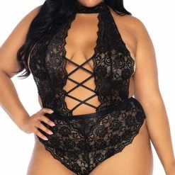 Romance Boutique Secrets Lingerie PLUS SIZE HOT FOR YOU TEDDY