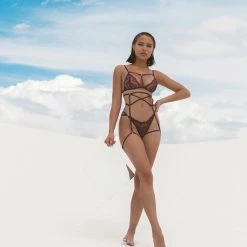 Romance Boutique Secrets 3PC CAGE BRA SET Lingerie