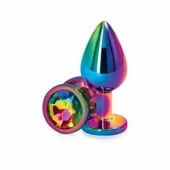 Romance Boutique Secrets Bedroom Toys Rear Assets Multicolor Circle Shaped Anal Plug