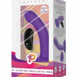 Romance Boutique Secrets Pegasus 6" Curved Realistic Peg