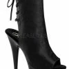 Romance Boutique Secrets OPEN TOE AND BACK ANKLE BOOT Shoes