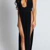 Romance Boutique Secrets GODDESS HIGH SLIT GOWN