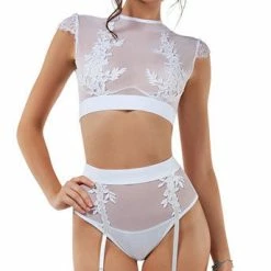 Romance Boutique Secrets ENTICING BRIDAL BRA SET