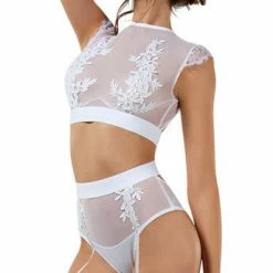 Romance Boutique Secrets ENTICING BRIDAL BRA SET