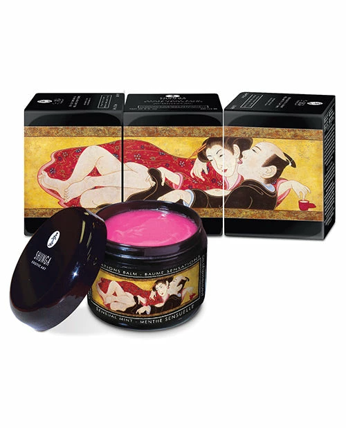 Romance Boutique Secrets Bedroom Toys Shunga Sensation Mint Balm