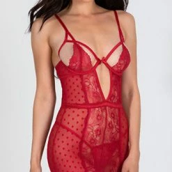 Romance Boutique Secrets SENSUAL TEASE CHEMISE SET Lingerie