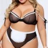 Romance Boutique Secrets PLUS SIZE AT YOUR SERVICE LINGERIE COSTUME