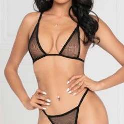 Romance Boutique Secrets SHEER ATTRACTION BRALETTE SET