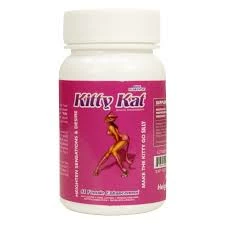 Romance Boutique Secrets Kitty Kat Female Sensual Enhancement 6 Count Bottle Pill Sexual Supplements