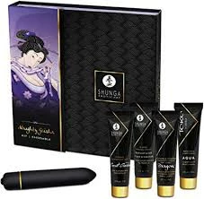 Romance Boutique Secrets Shunga Naughty Geisha Kit Bedroom Toys