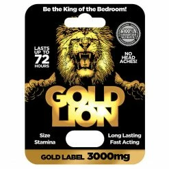 Romance Boutique Secrets Gold Lion Pill