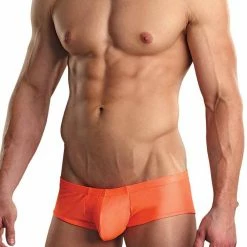 Romance Boutique Secrets Male Lingerie Male Power Spandex Micro Mini Pouch Short