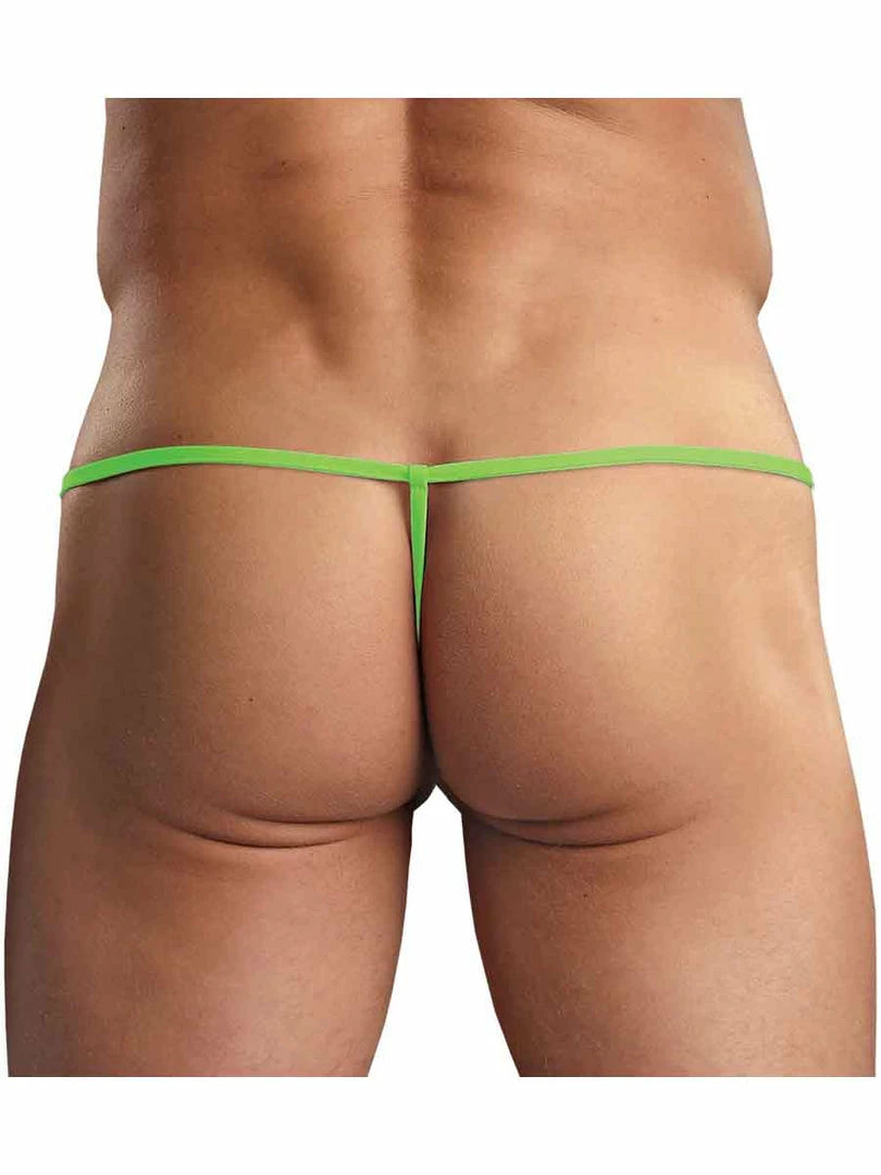 Romance Boutique Secrets Male Lingerie Male Power Euro Spandex Pouch G-String