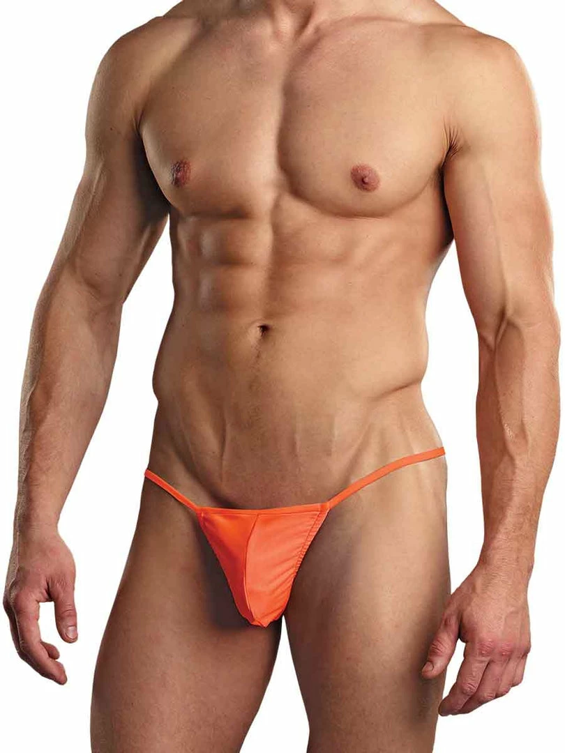 Romance Boutique Secrets Male Lingerie Male Power Euro Spandex Pouch G-String