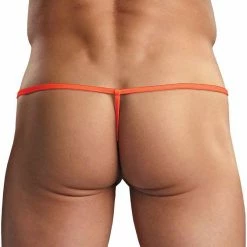 Romance Boutique Secrets Male Lingerie Male Power Euro Spandex Pouch G-String
