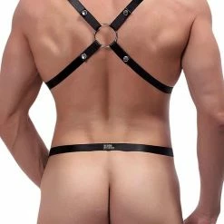 Romance Boutique Secrets Male Power Rip Of Harness Set