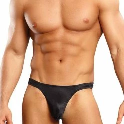 Romance Boutique Secrets Male Power Satin Bong Thong Male Lingerie