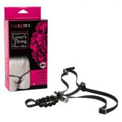 Romance Boutique Secrets Calexotics Lovers Thong Wth Pleasure Beads Couple's Vibrators