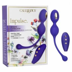Romance Boutique Secrets Calexotics Impulse Remote Dual Kegel Exerciser Couple's Vibrators