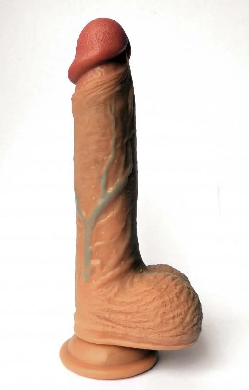 Hott Products Bedroom Toys Skinsations Skintastic Series So Vein 7.5'' Dildo
