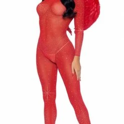 Romance Boutique Secrets Costumes Bling It On Catsuit