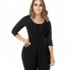 Romance Boutique Secrets Body Shapers POST SURGERY FAJA WITH SLEEVES & BRA