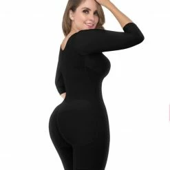 Romance Boutique Secrets Body Shapers POST SURGERY FAJA WITH SLEEVES & BRA
