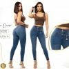 Romance Boutique Secrets Butt Lifter Skinny Jeans High Rise Waist Levanta Cola Blue Memorial Day Sale!